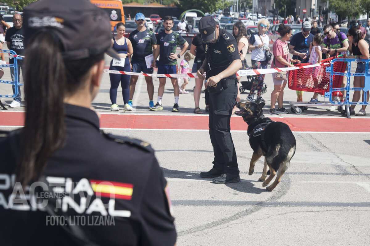 exhibición canina carrera policia nacional leganes