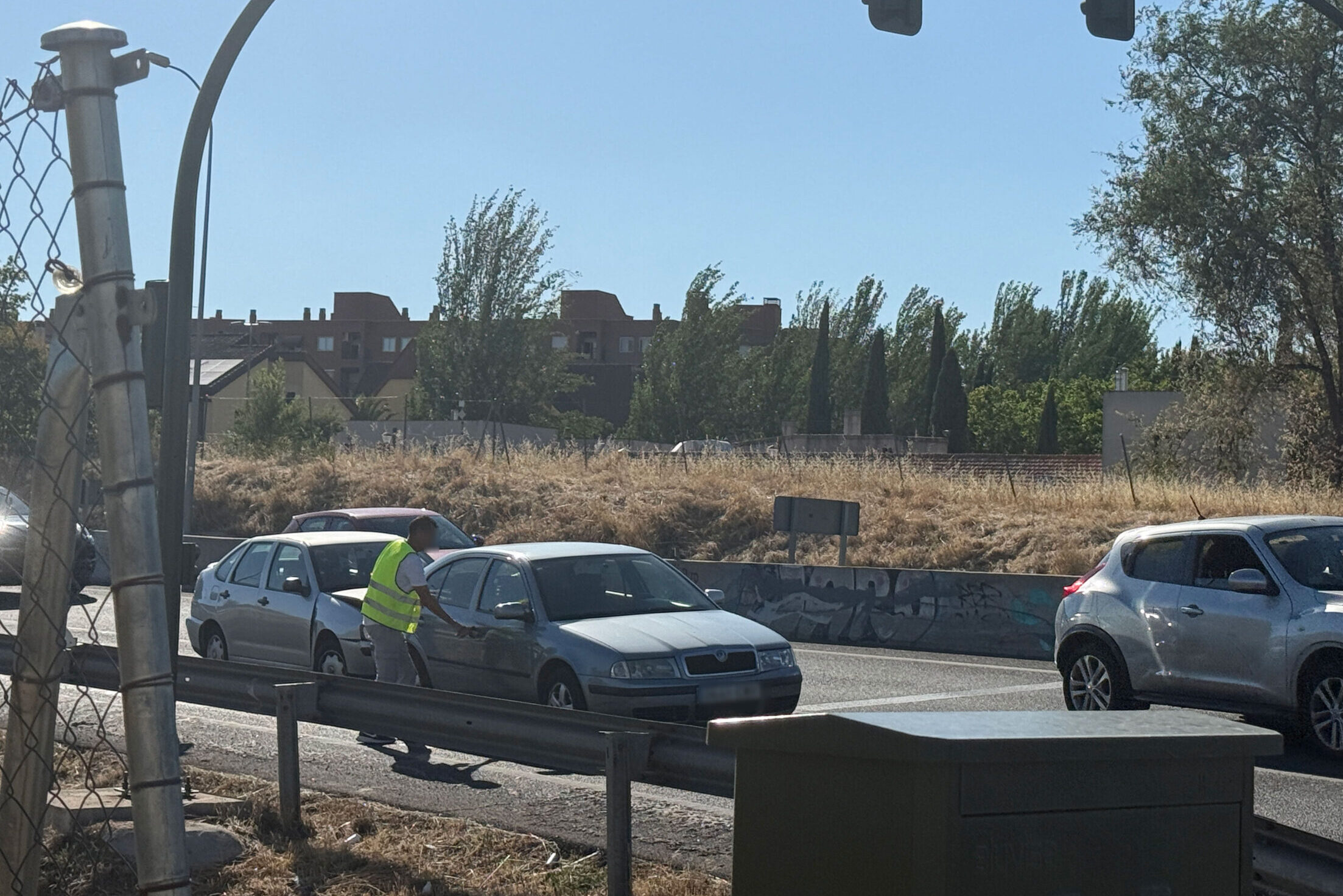 accidente de trafico m406 leganes