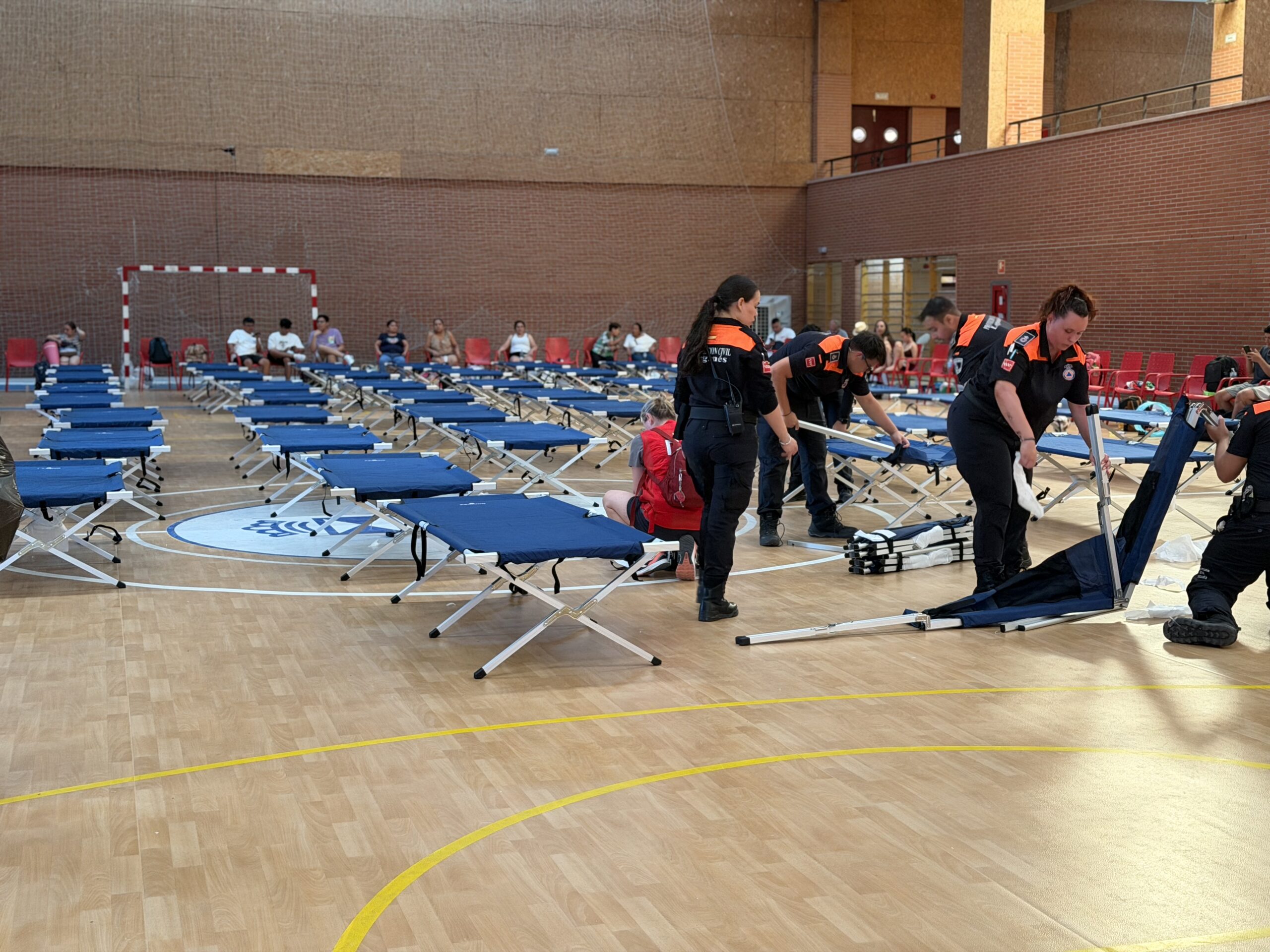 centro evacuados incendios comunidad de madrid