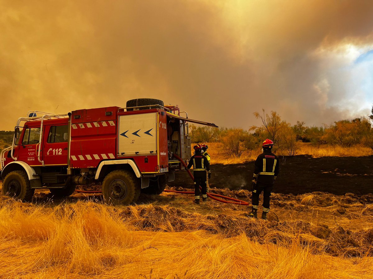 incendio forestal madrid