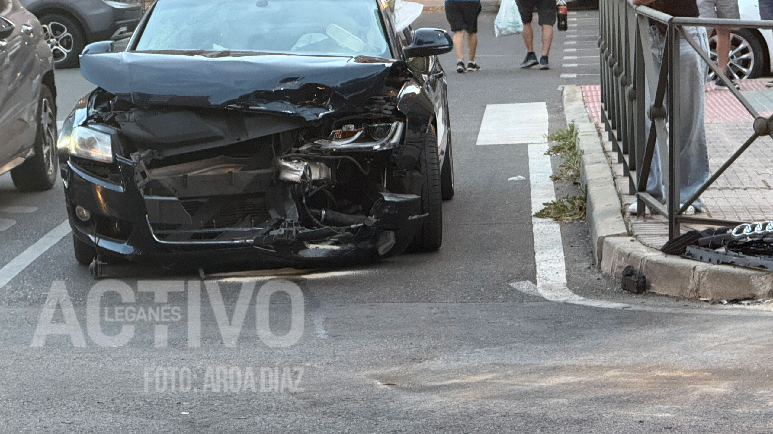 accidente de coche en El Carrascal