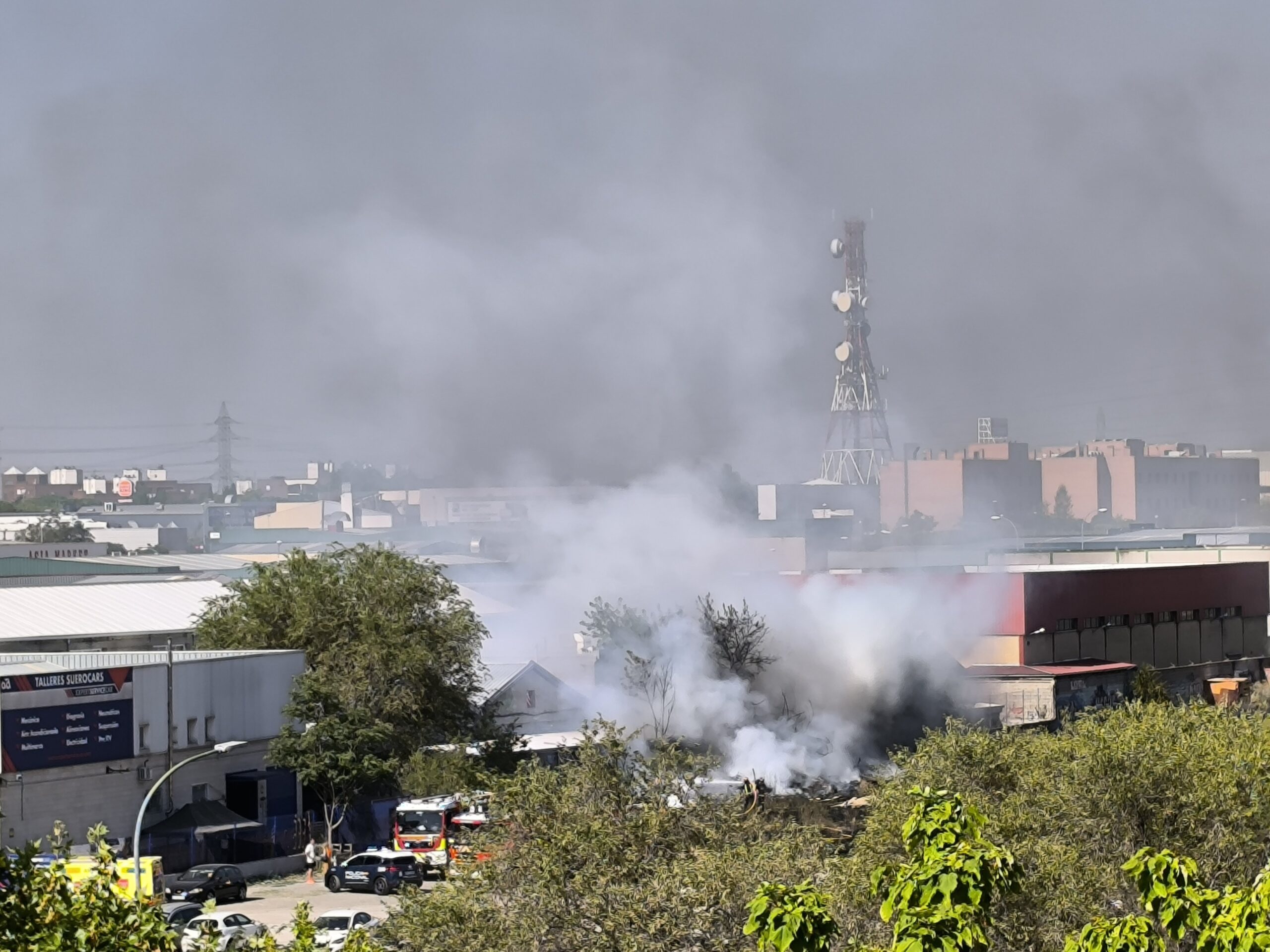 incendio de leganes pastos