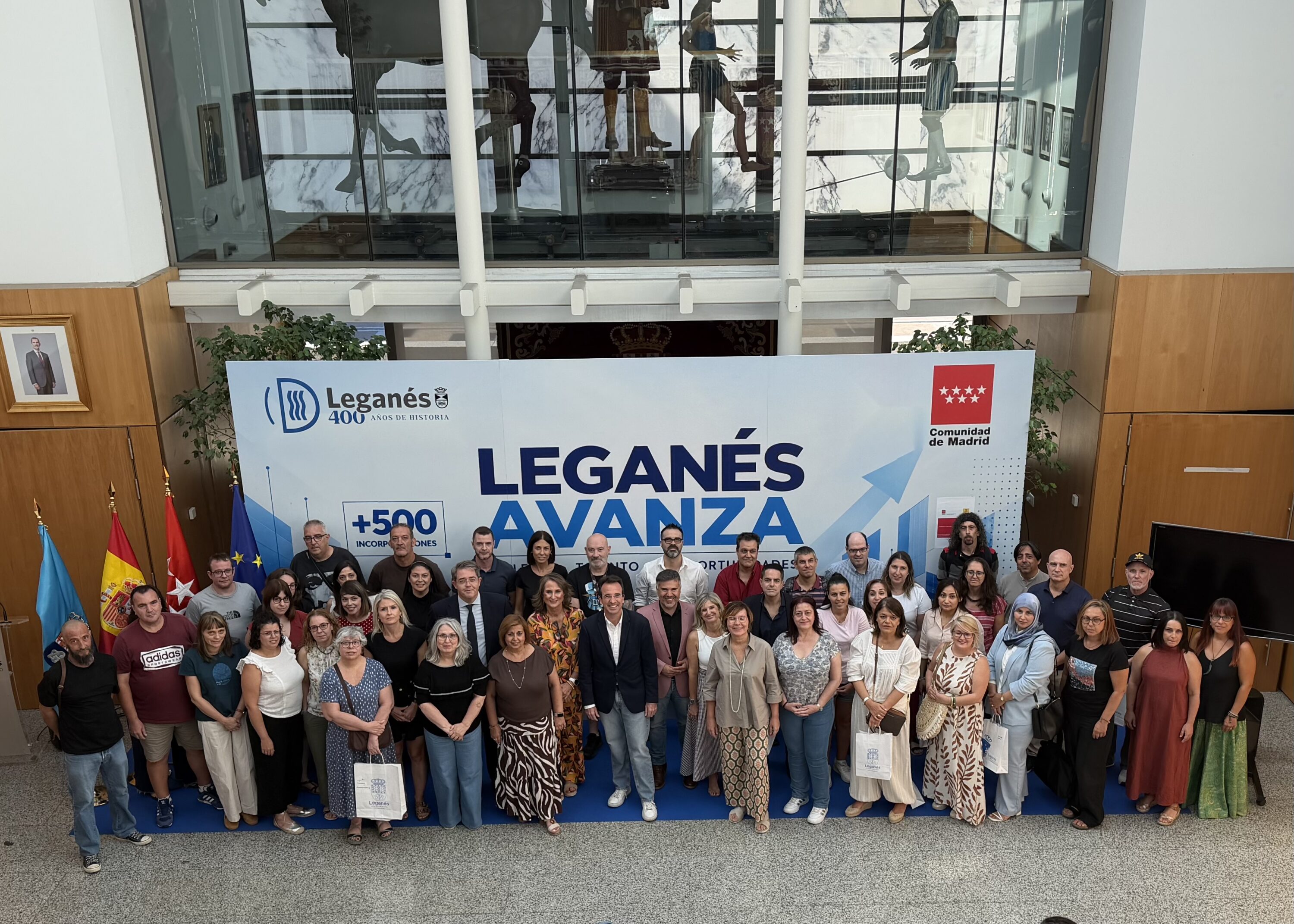 PRESENTACION 500 DESEMPLEADOS PROGRAMA EMPLEO Y FORMACION (1)
