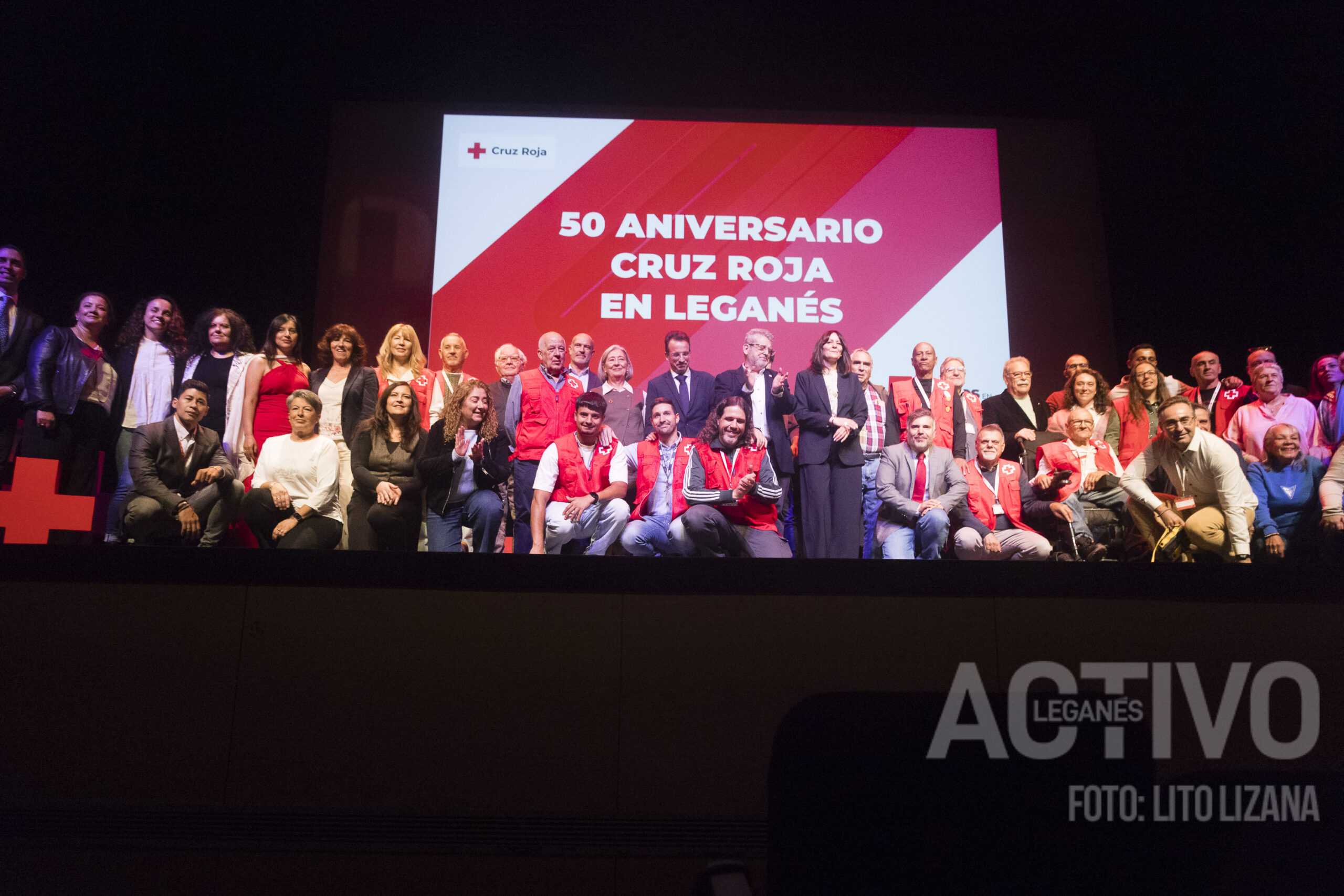 acto 50 aniversario cruz roja leganes