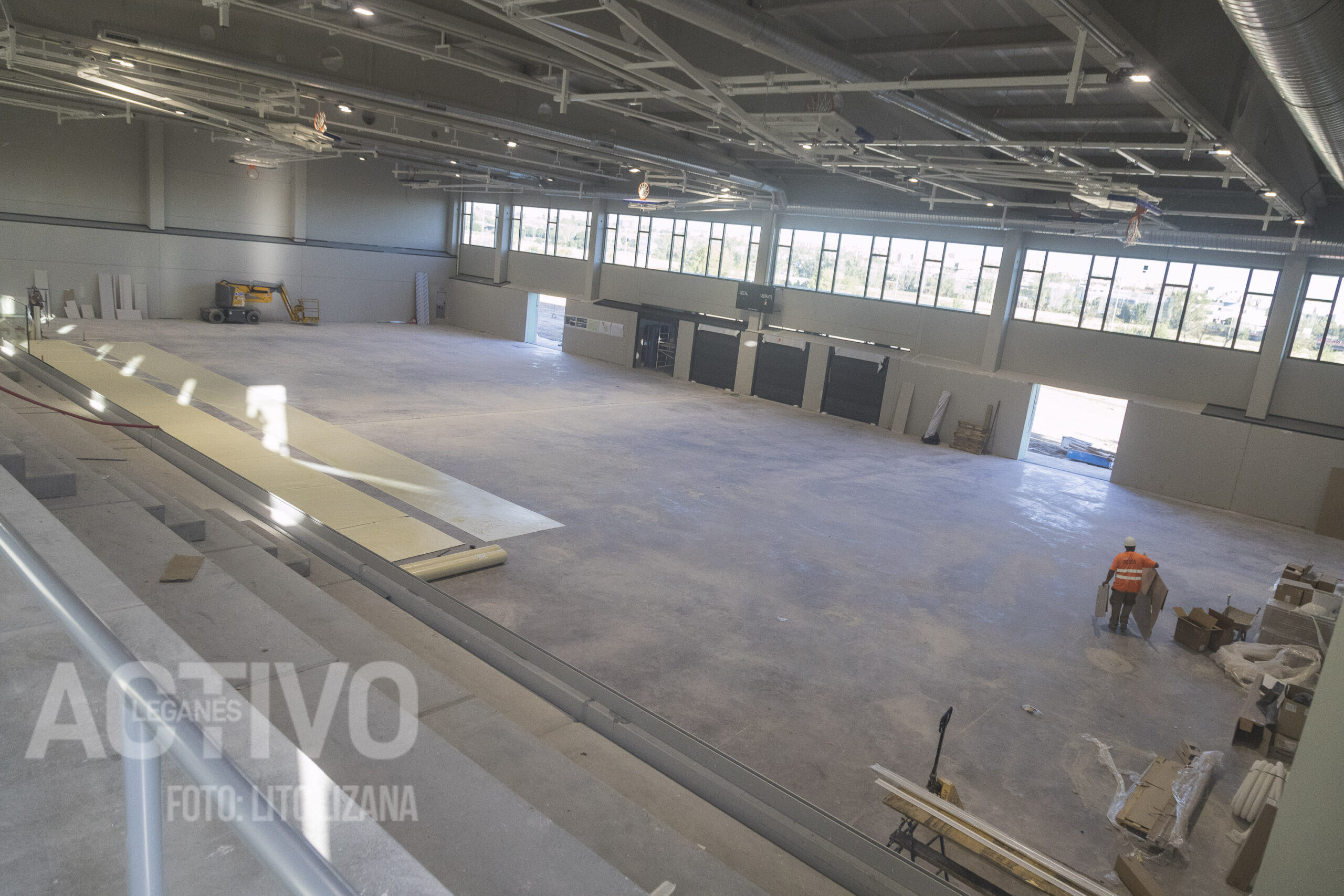 pista principal pabellon polideportivo leganes norte