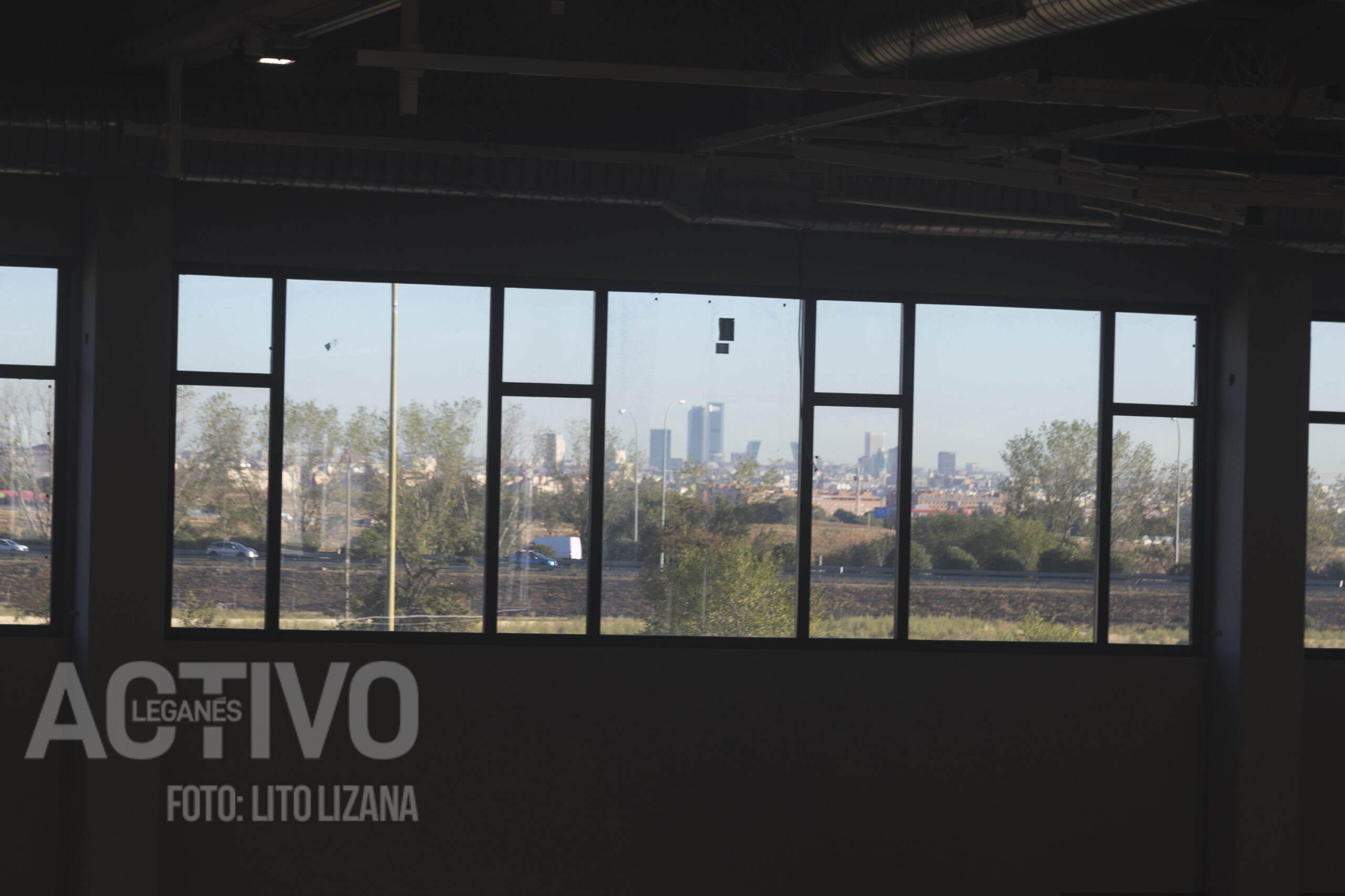 Vistas polideportivo leganes norte