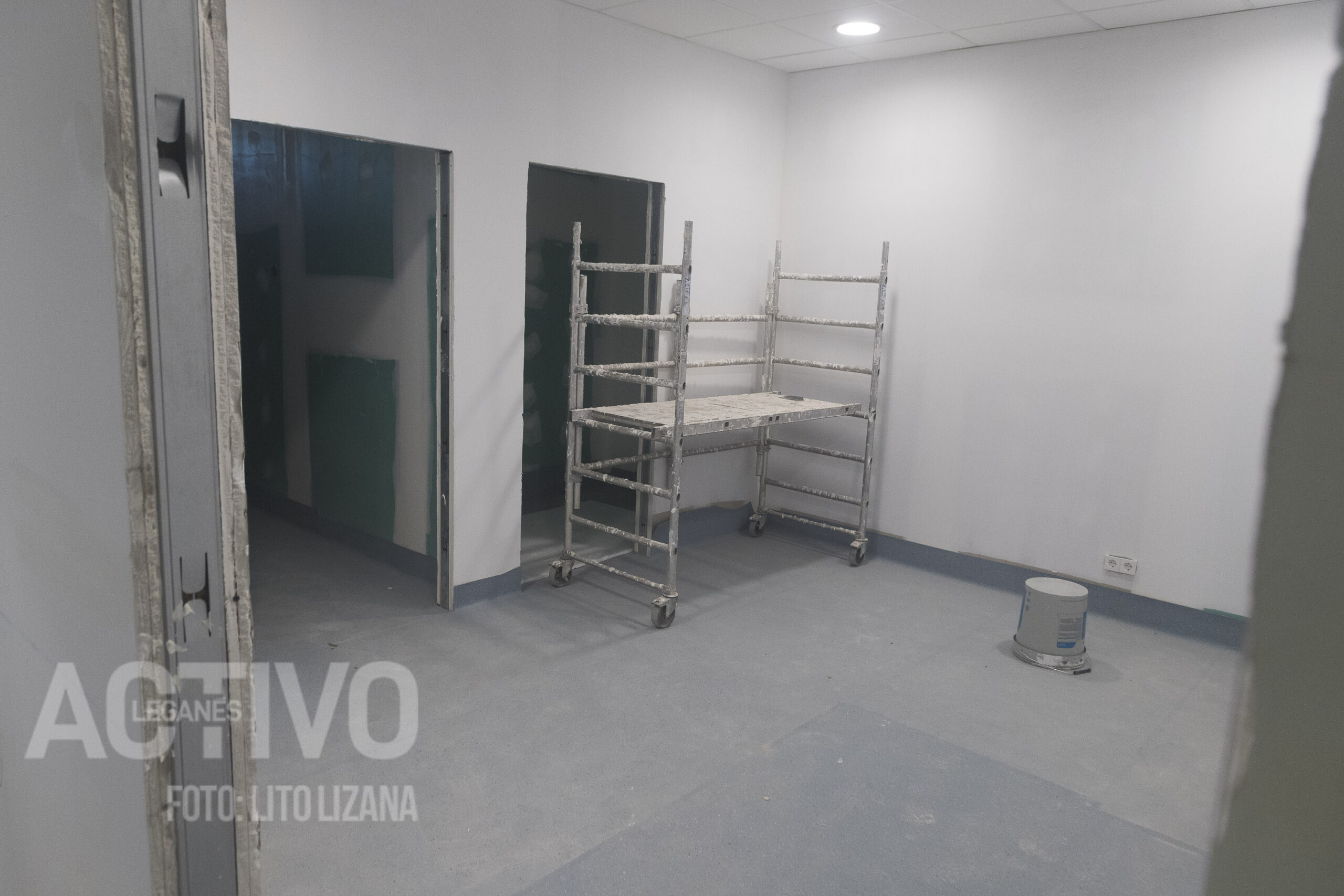 sala terminada obras polideportivo leganes norte